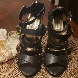 Fun strappy heel